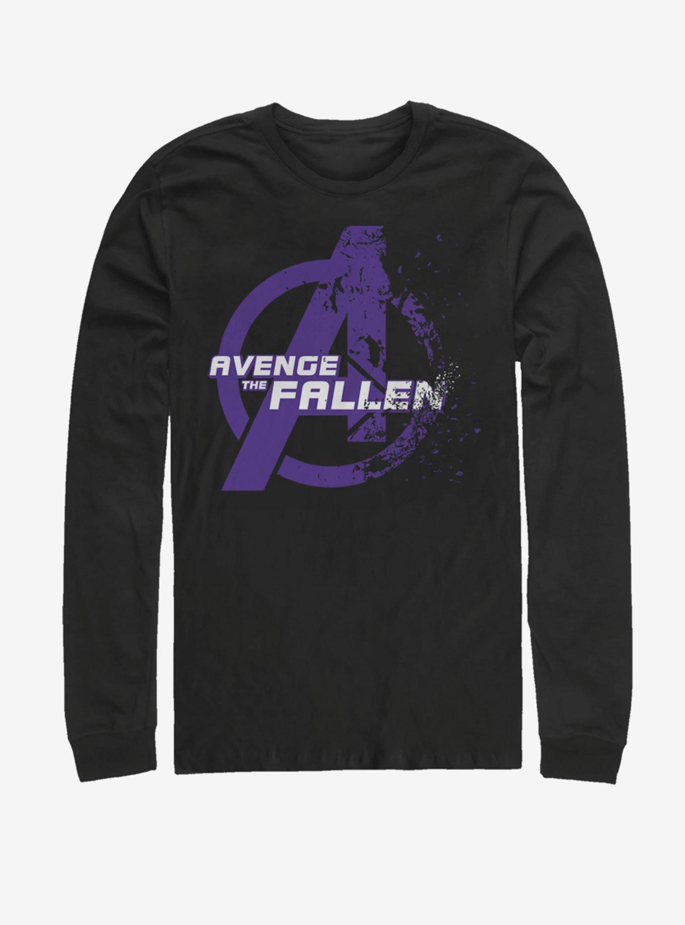 Marvel Avengers: Endgame Avenge Snap Long-Sleeve T-Shirt, BLACK, hi-res