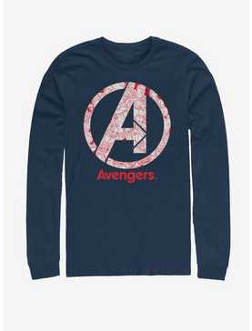 Marvel Avengers: Endgame Line Art Logo Long-Sleeve T-Shirt, , hi-res