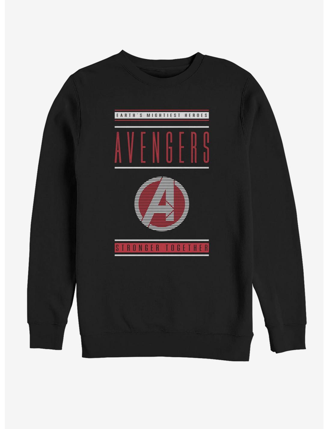 Marvel Avengers: Endgame Stronger Together Sweatshirt, BLACK, hi-res