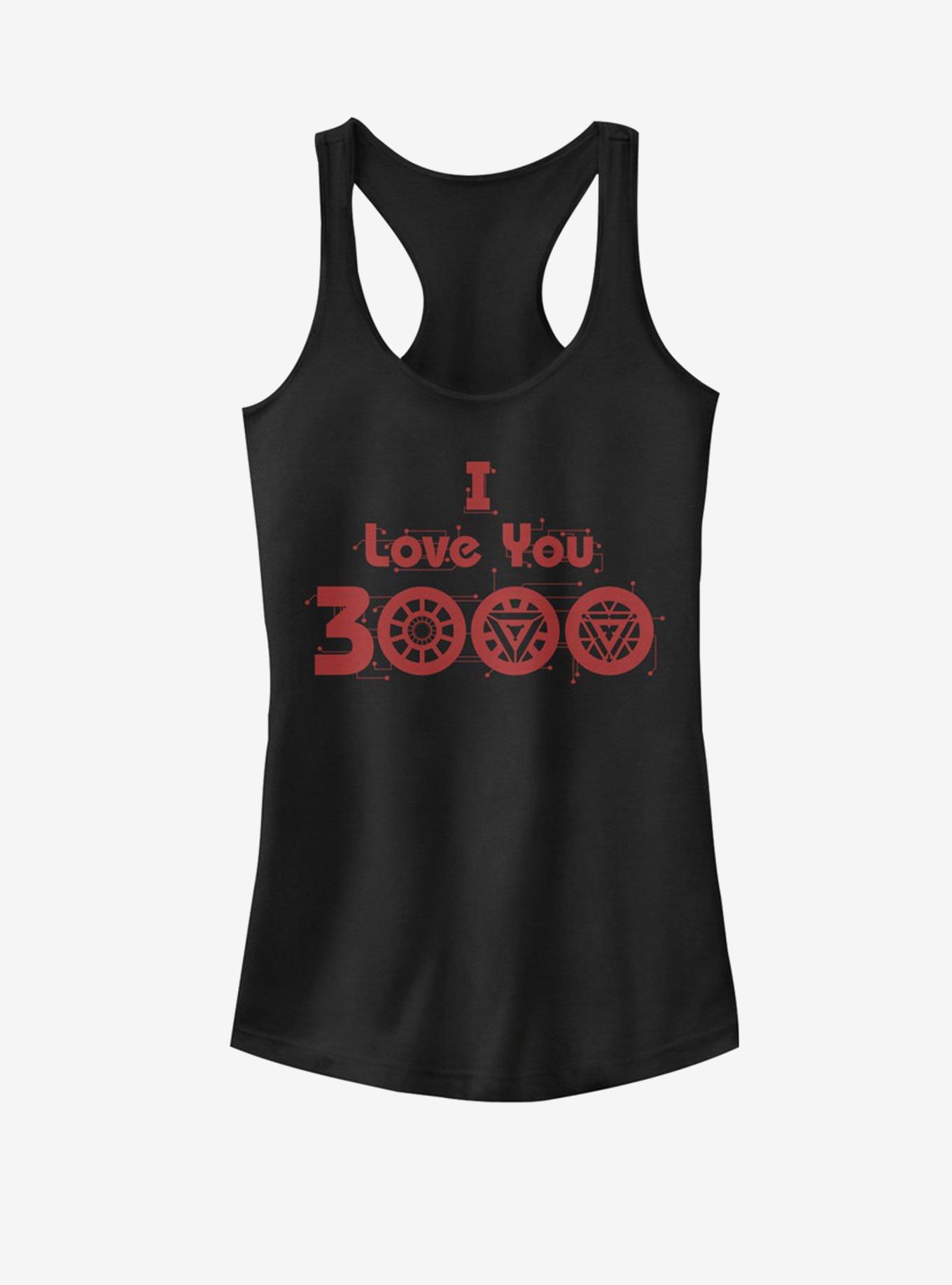 Marvel Avengers: Endgame Love Circuits Girls Tank, BLACK, hi-res