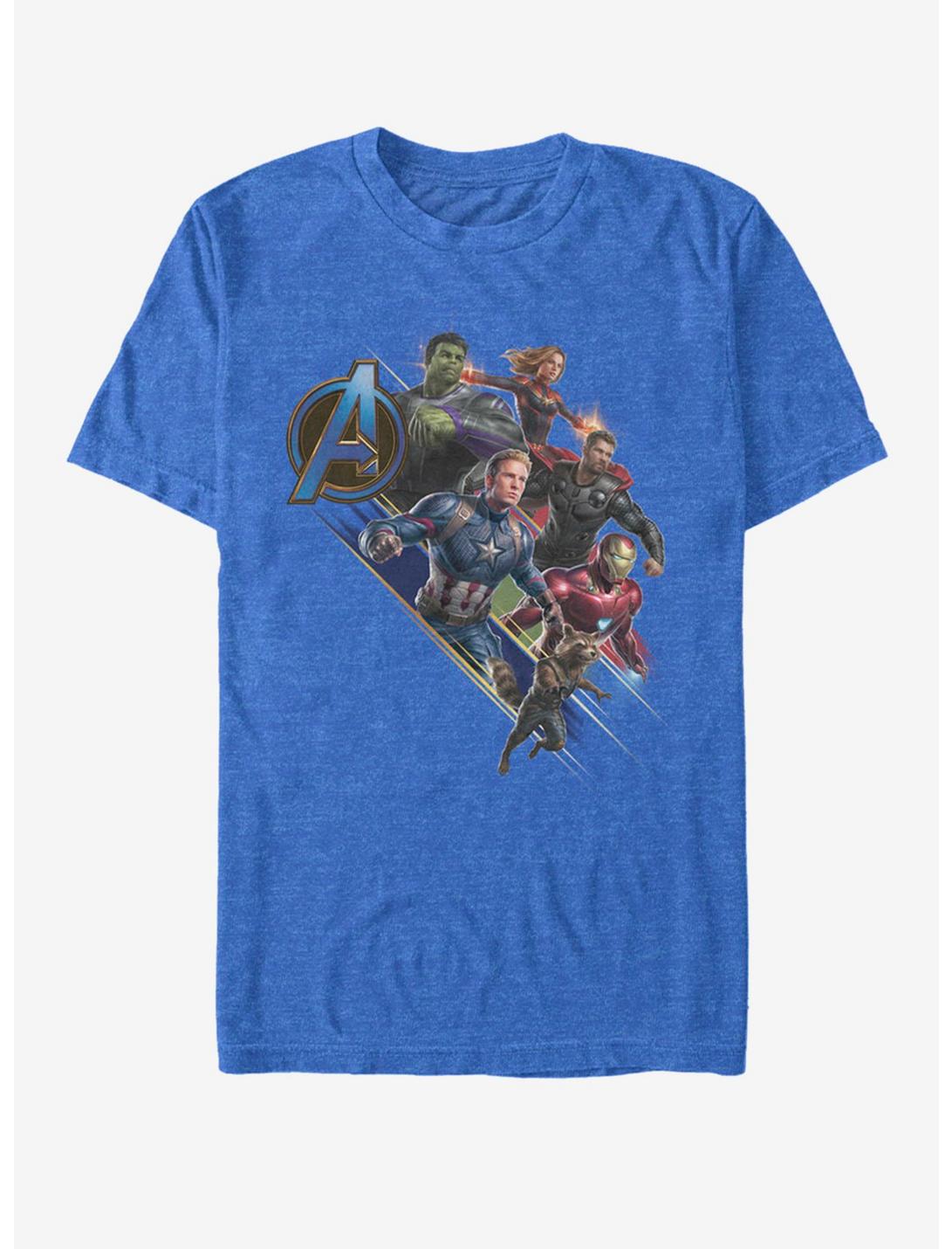 Marvel Avengers: Endgame Angled Shot T-Shirt, ROY HTR, hi-res