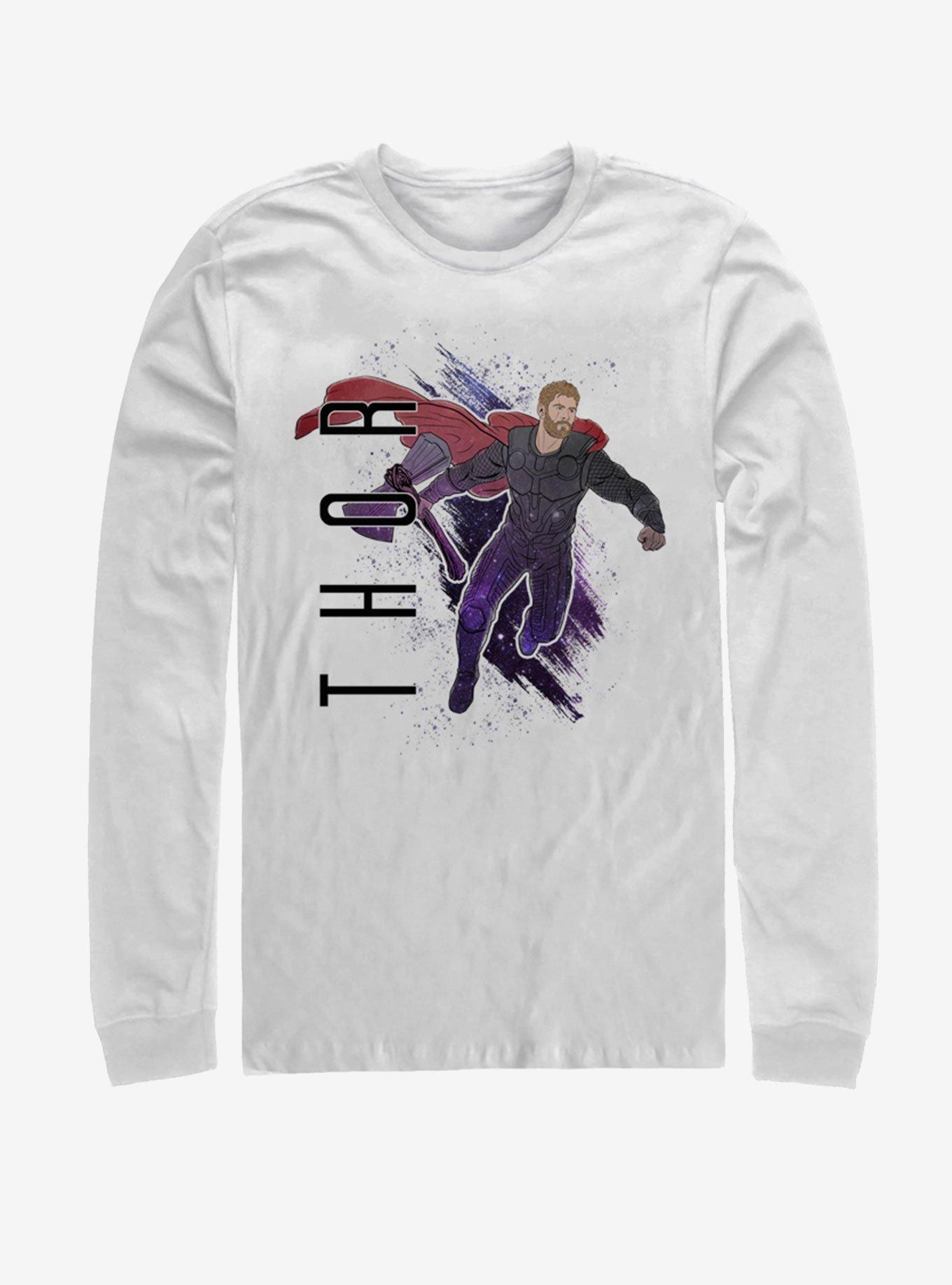 Marvel Avengers: Endgame Thor Painted Long-Sleeve T-Shirt