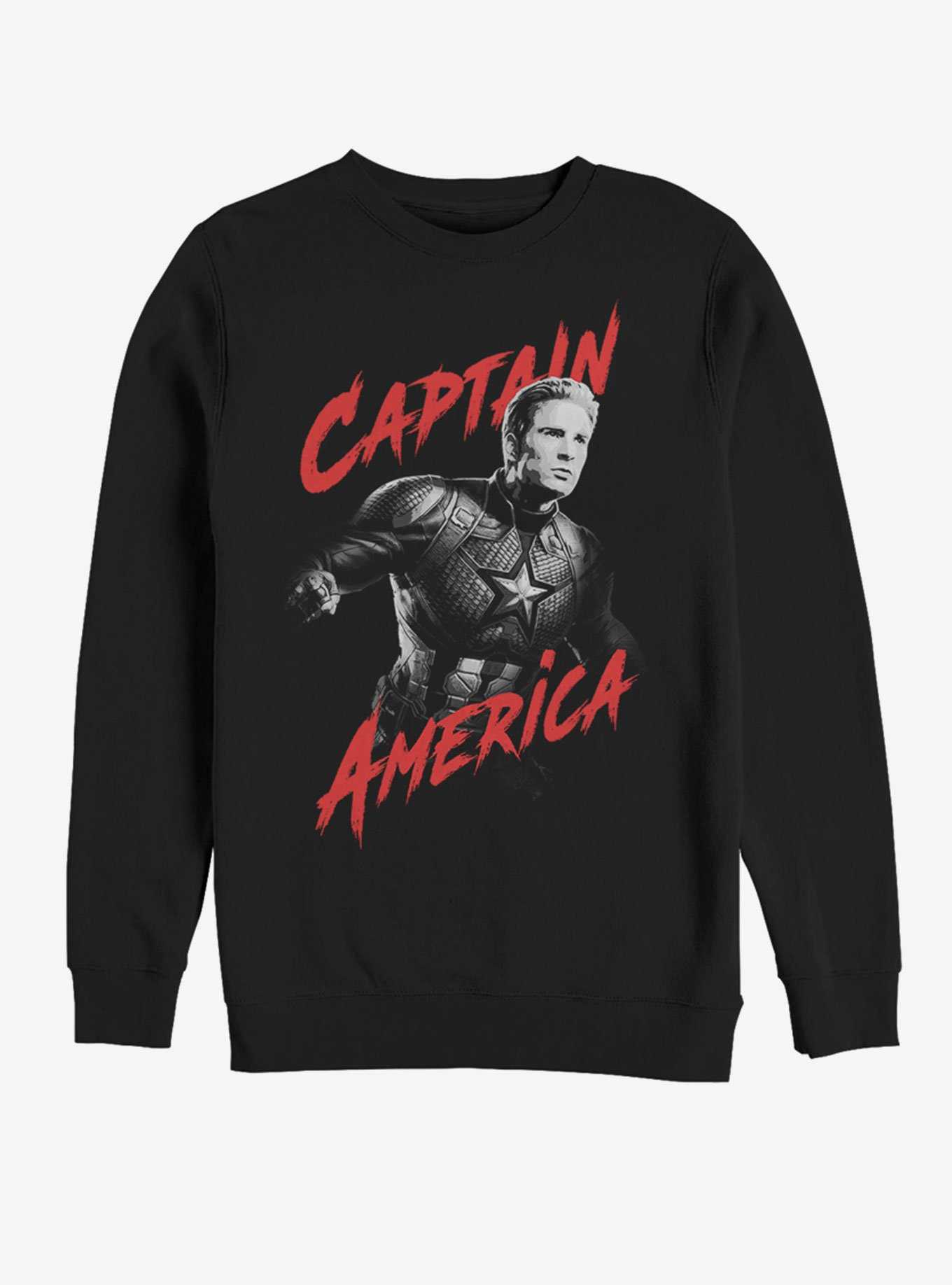Marvel Avengers: Endgame High Contrast America Sweatshirt, , hi-res
