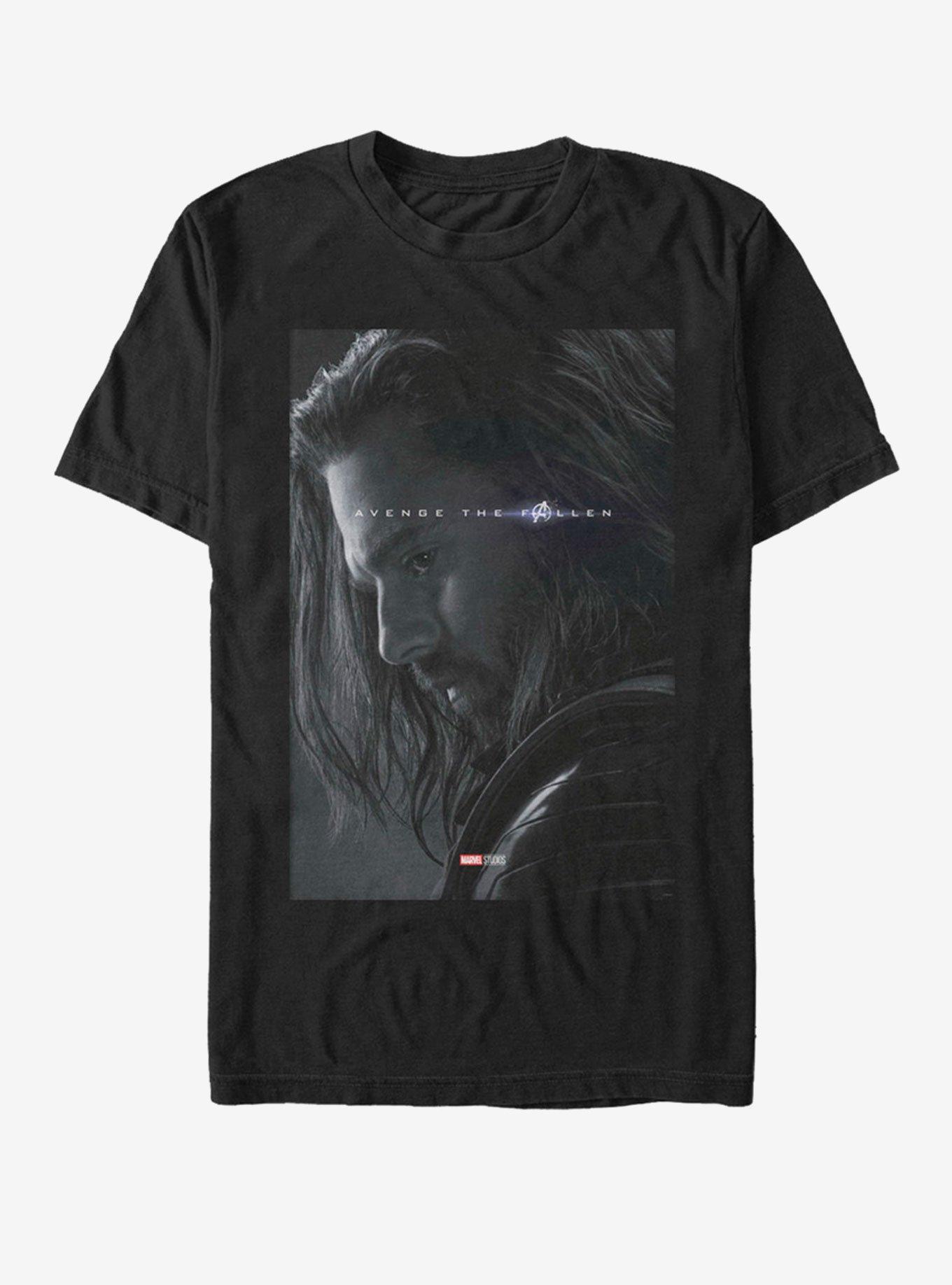 Marvel Avengers: Endgame Avenge Bucky T-Shirt, BLACK, hi-res