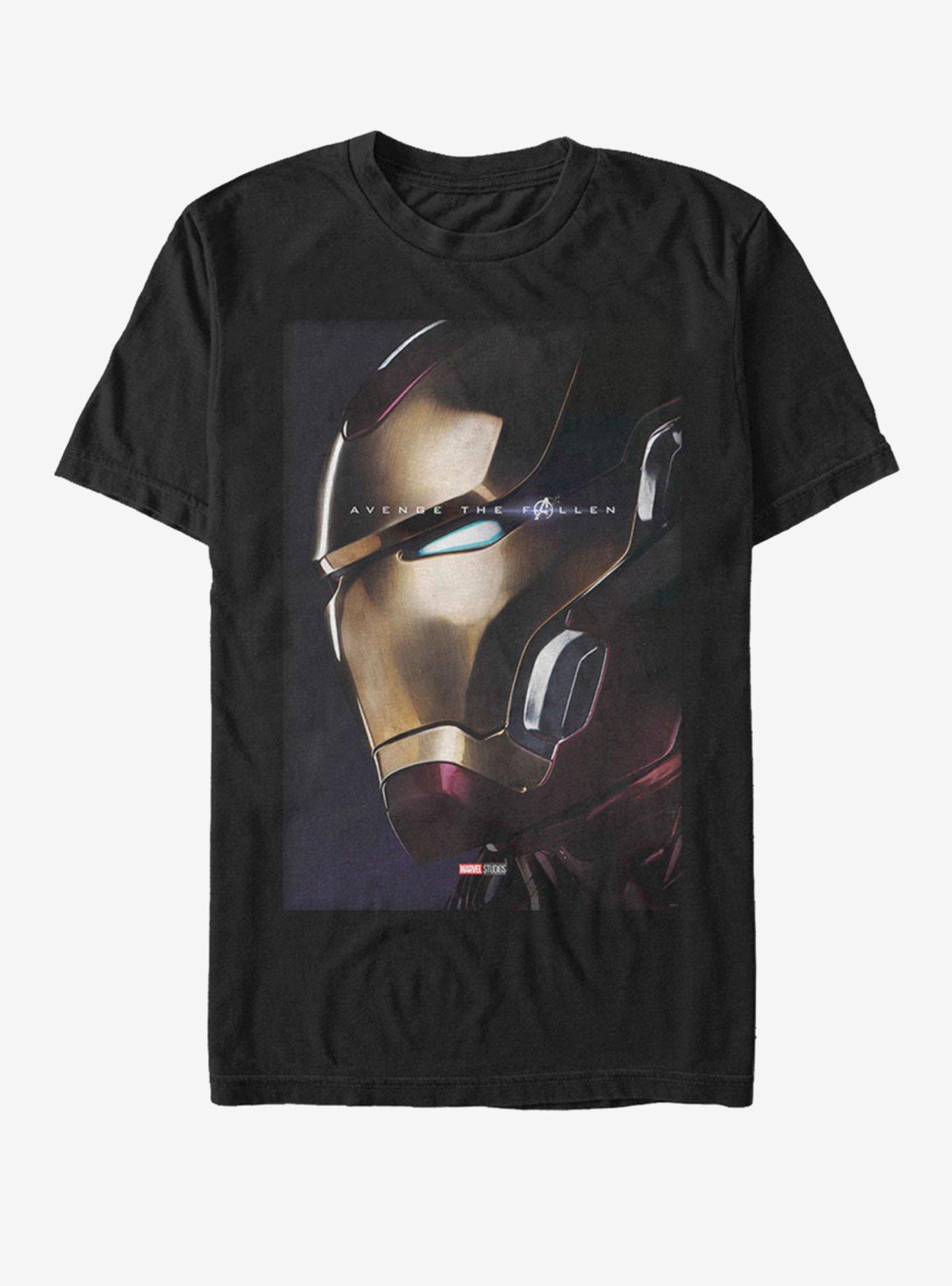 Marvel Avengers: Endgame Iron Man Profile T-Shirt, BLACK, hi-res