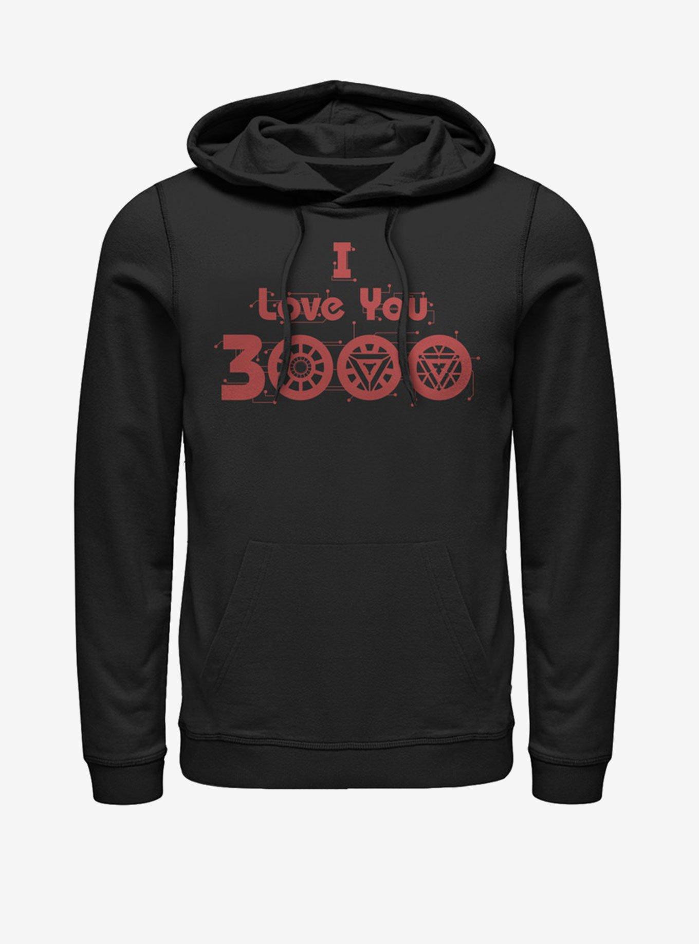 Marvel Avengers: Endgame Love Circuits Hoodie, BLACK, hi-res