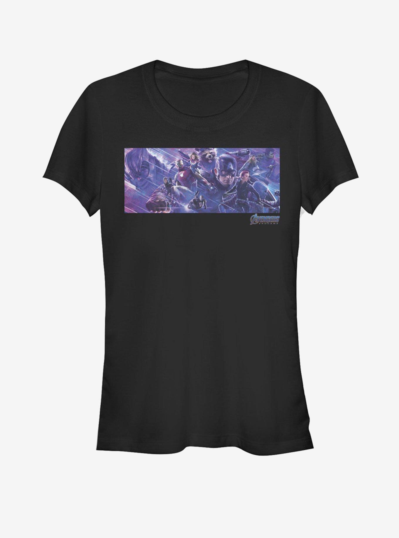 Avengers poster t shirt endgame 2025 hot topic