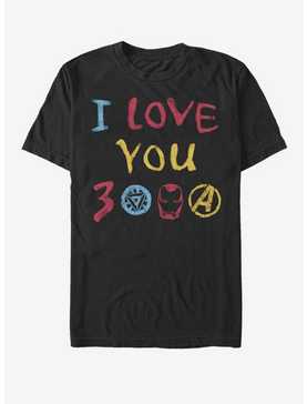 Marvel Avengers: Endgame Love Hand Drawn T-Shirt, , hi-res