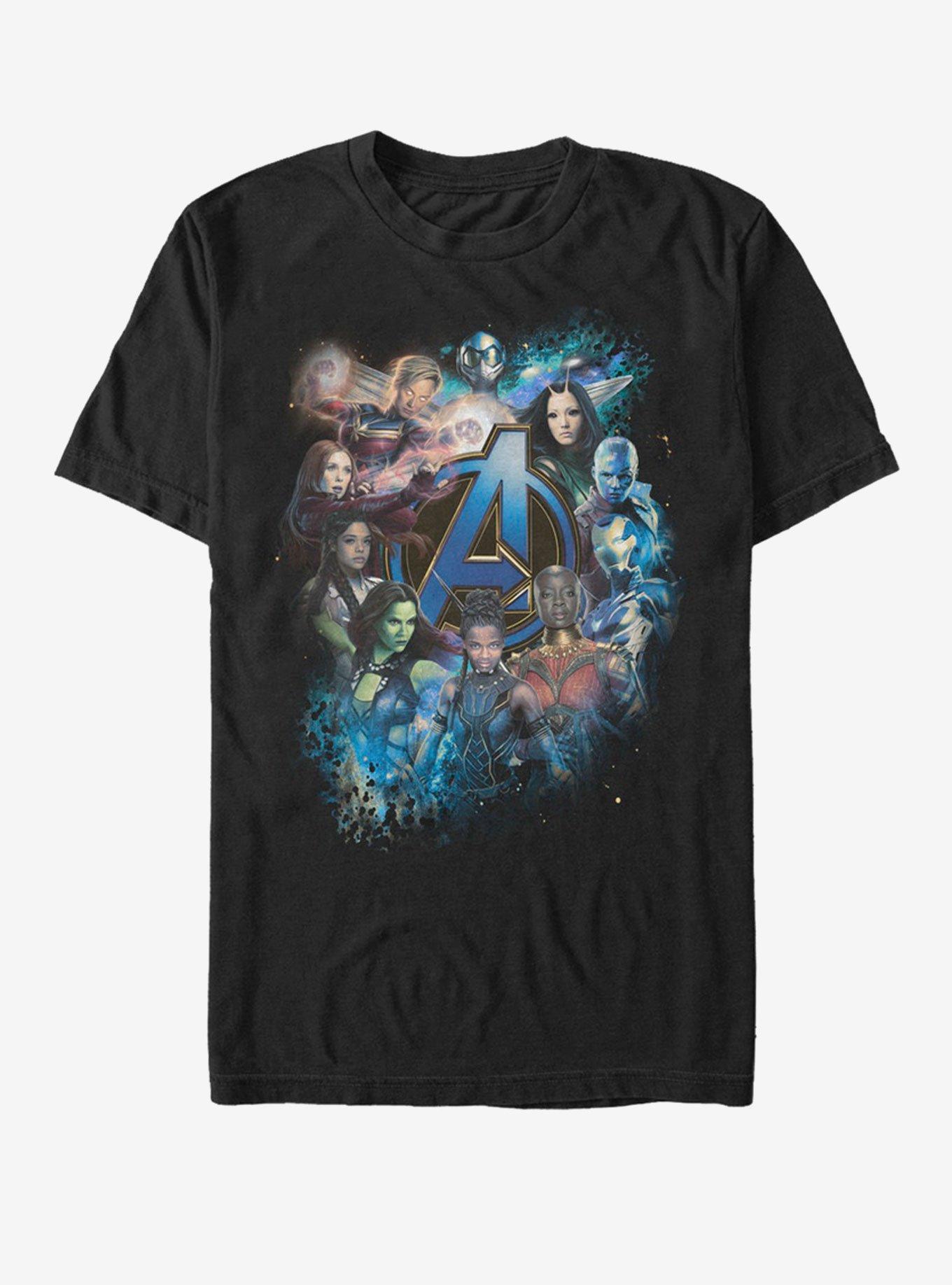 Avengers endgame women's sales t shirt