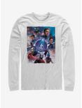 Marvel Avengers: Endgame Basic Poster Long-Sleeve T-Shirt, WHITE, hi-res