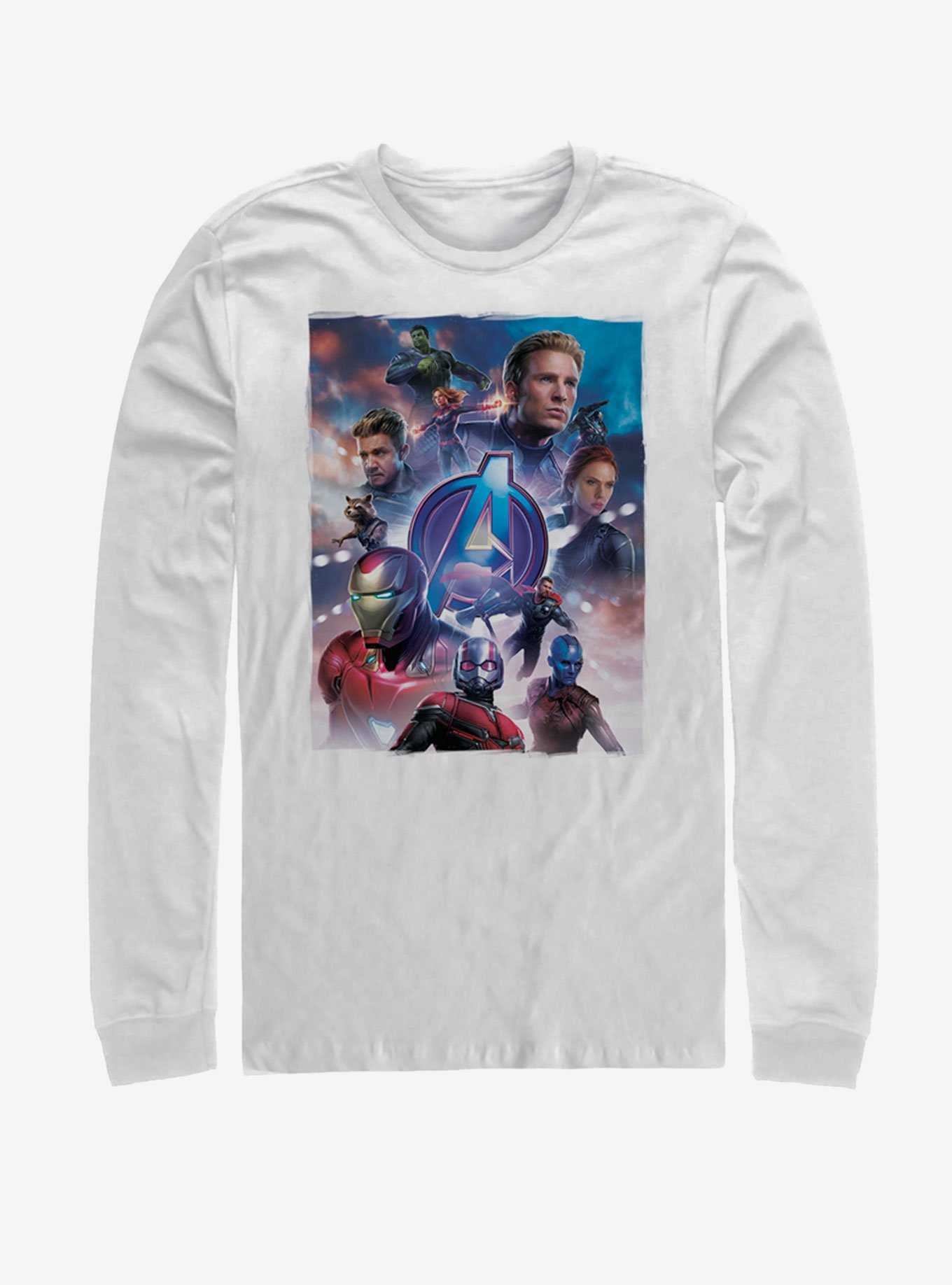 Marvel Avengers: Endgame Basic Poster Long-Sleeve T-Shirt, , hi-res