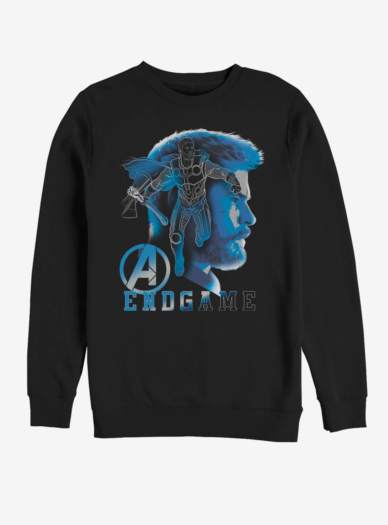 Marvel Avengers: Endgame Thor Endgame Silhouette Sweatshirt, , hi-res