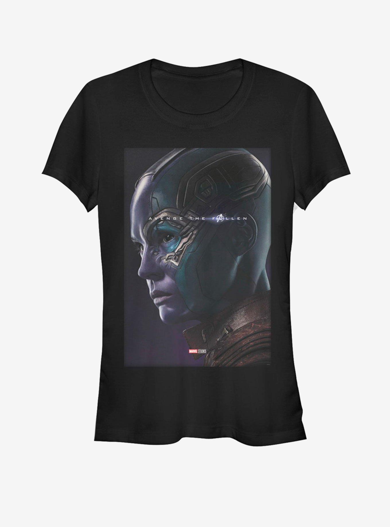 Marvel Avengers: Endgame Nebula Girls T-Shirt, BLACK, hi-res