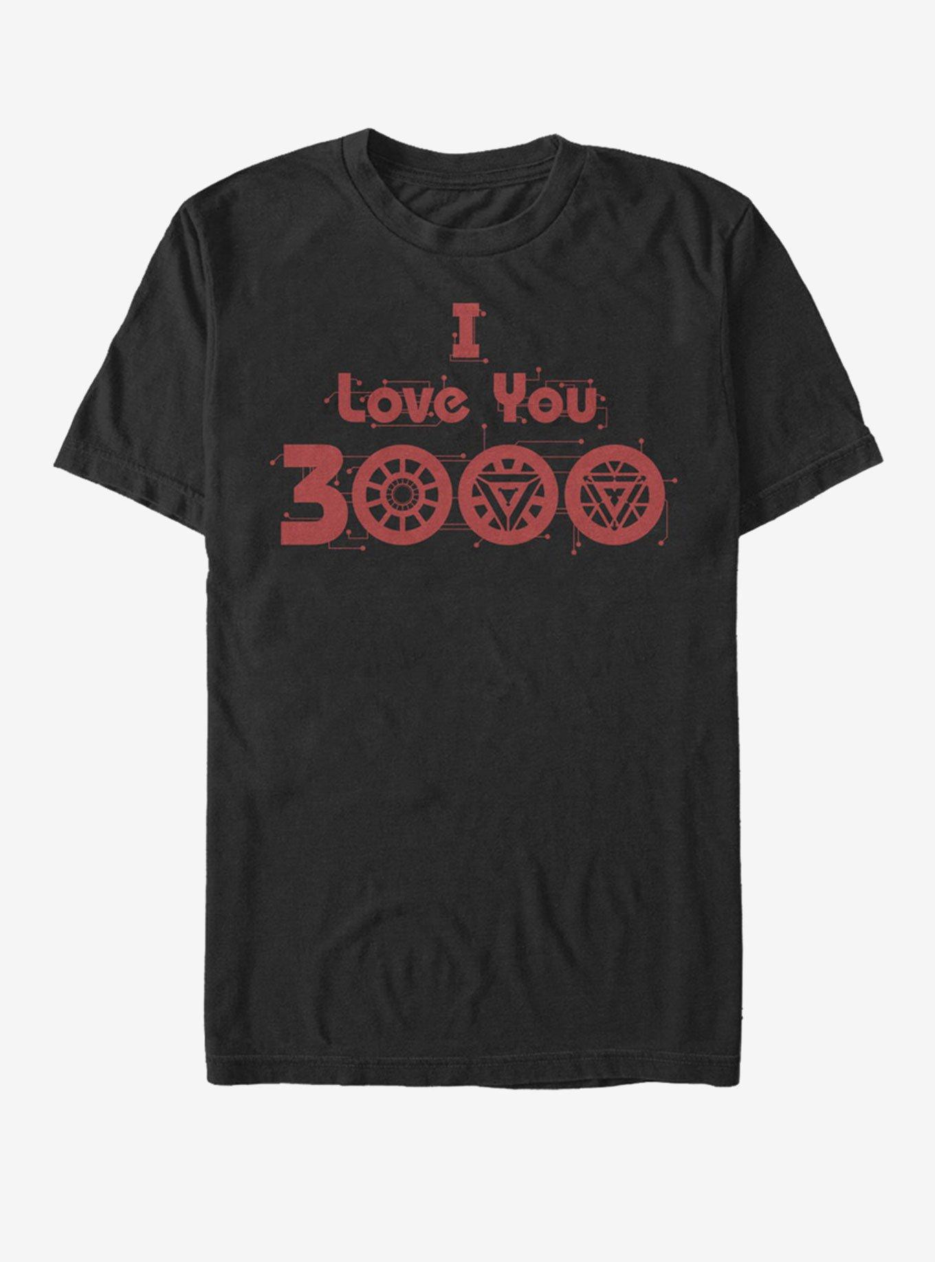 Marvel Avengers: Endgame Love Circuits T-Shirt, BLACK, hi-res