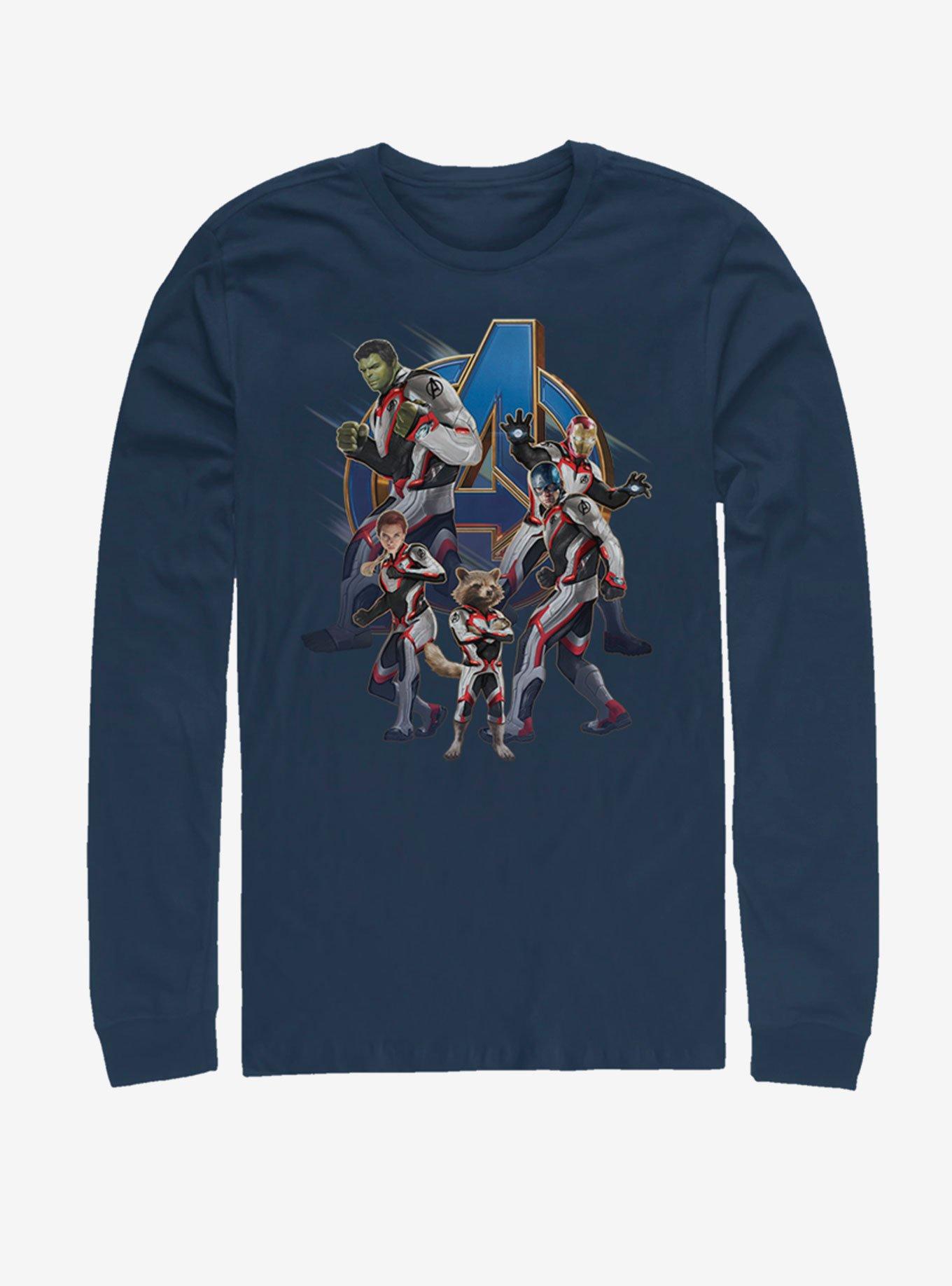 Marvel Avengers: Endgame Avengers Suits Assemble Long-Sleeve T-Shirt, , hi-res