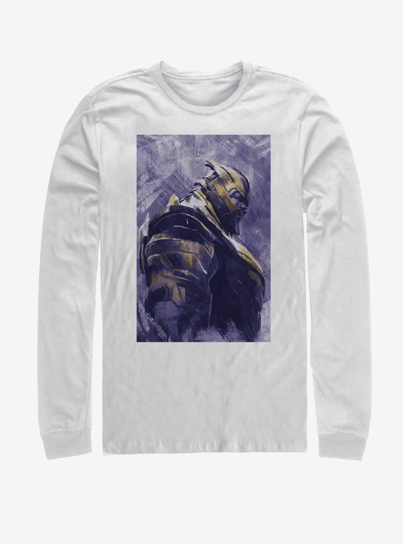 Marvel Avengers: Endgame Thanos Painted Long-Sleeve T-Shirt, , hi-res