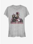 Marvel Avengers: Endgame Iron Man Stones Girls T-Shirt, ATH HTR, hi-res