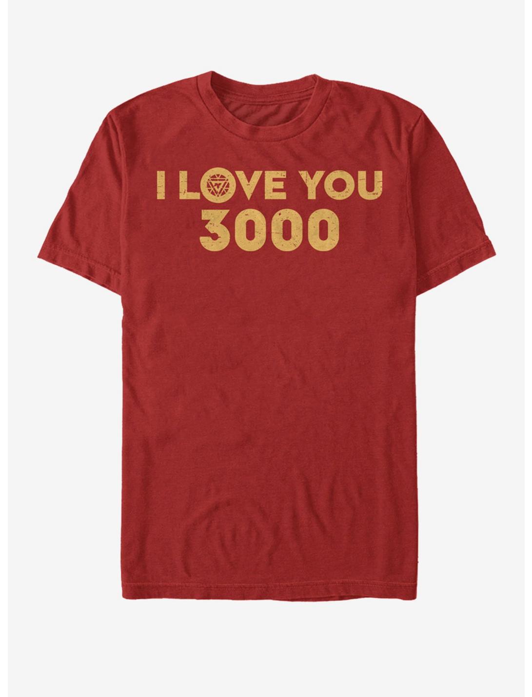 Marvel Avengers: Endgame Love 3000 T-Shirt, RED, hi-res