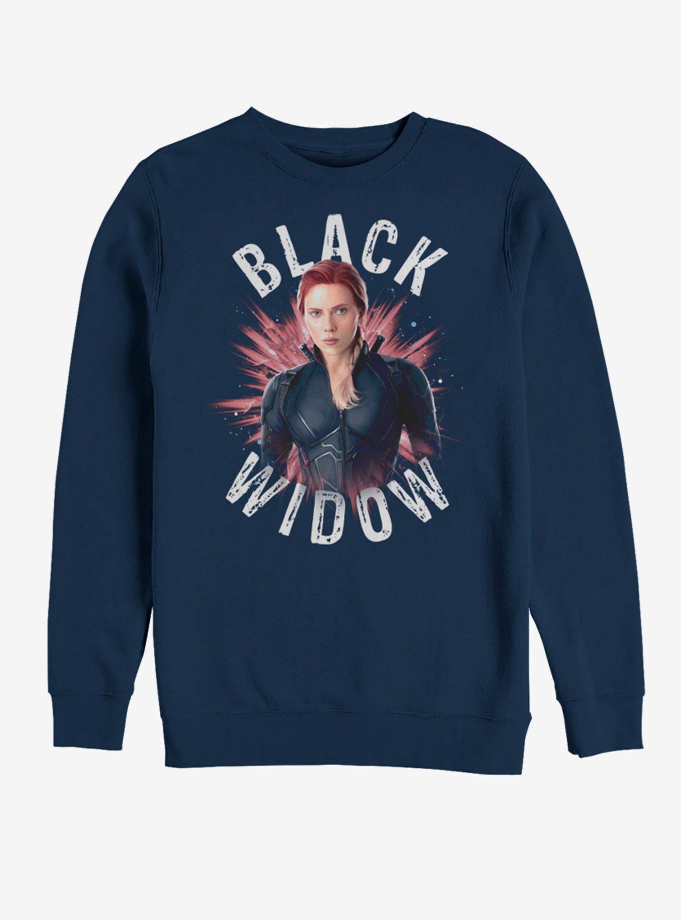 Marvel Avengers: Endgame Black Widow Burst Sweatshirt, , hi-res