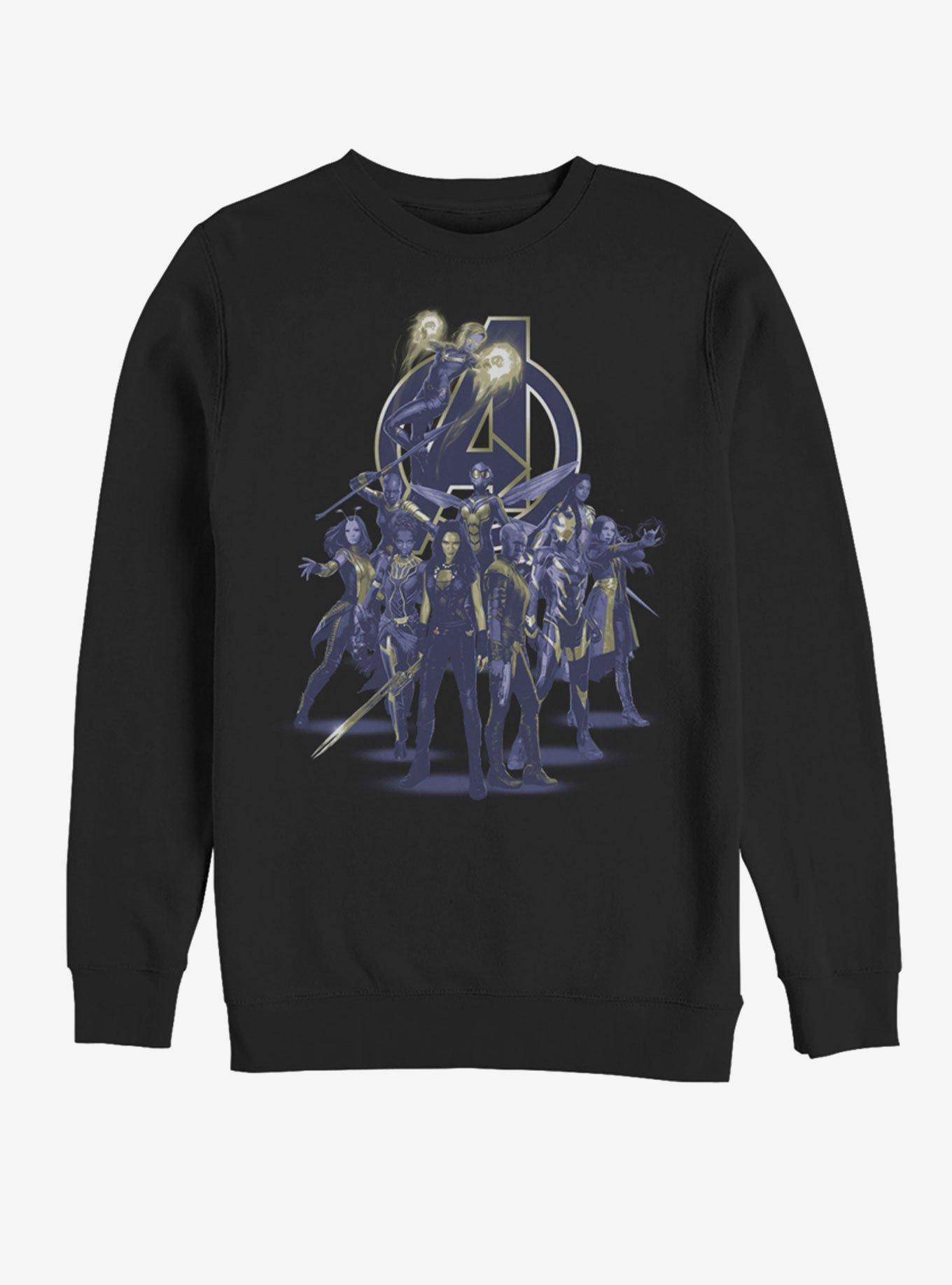 Marvel Avengers: Endgame Super Women Sweatshirt, BLACK, hi-res