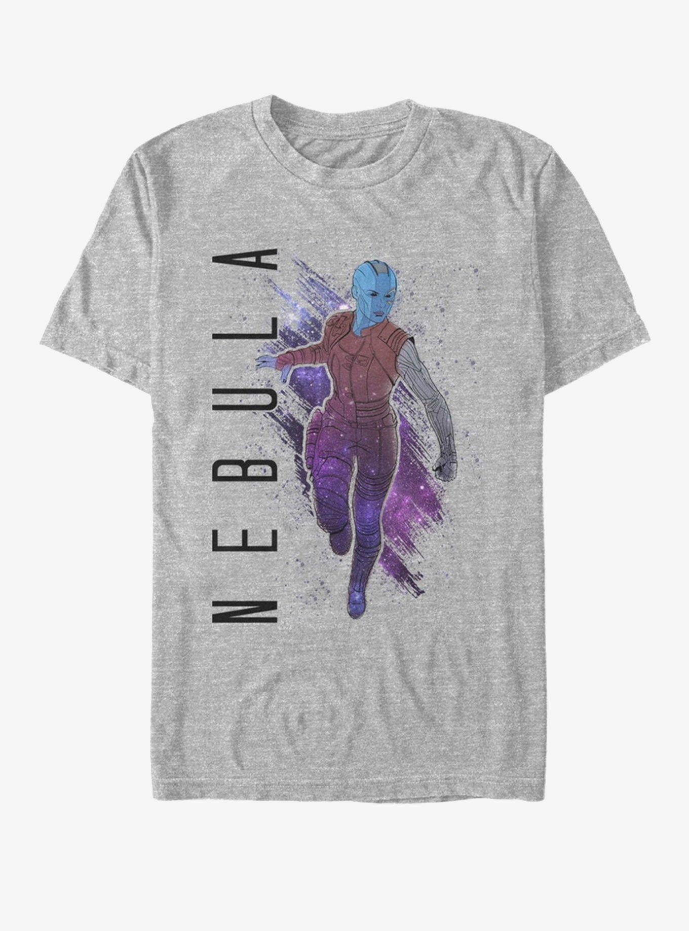 Marvel Avengers: Endgame Nebula Painted T-Shirt, ATH HTR, hi-res
