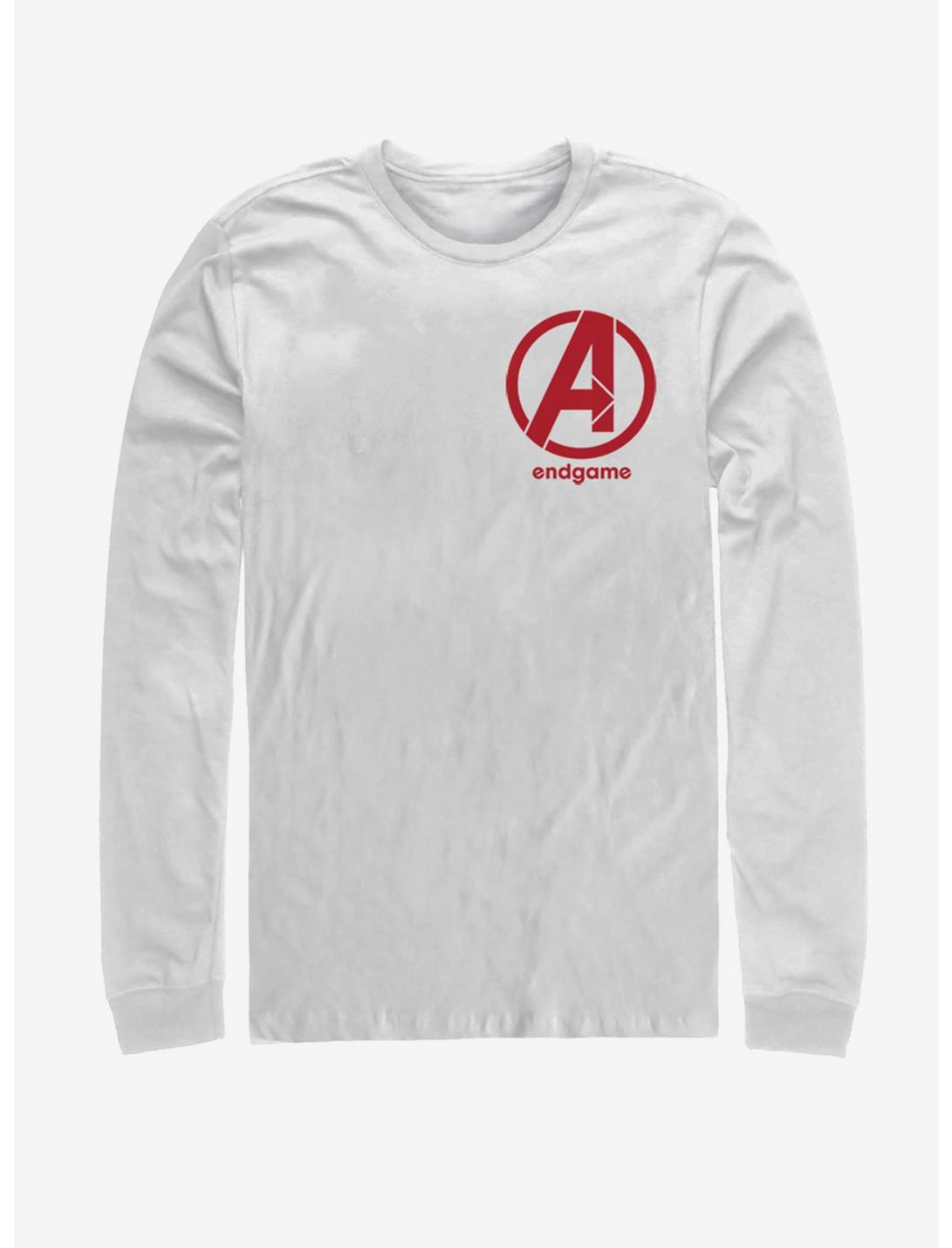 Marvel Avengers: Endgame Get In The Endgame Long-Sleeve T-Shirt, WHITE, hi-res