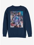 Marvel Avengers: Endgame Basic Poster Sweatshirt, NAVY, hi-res