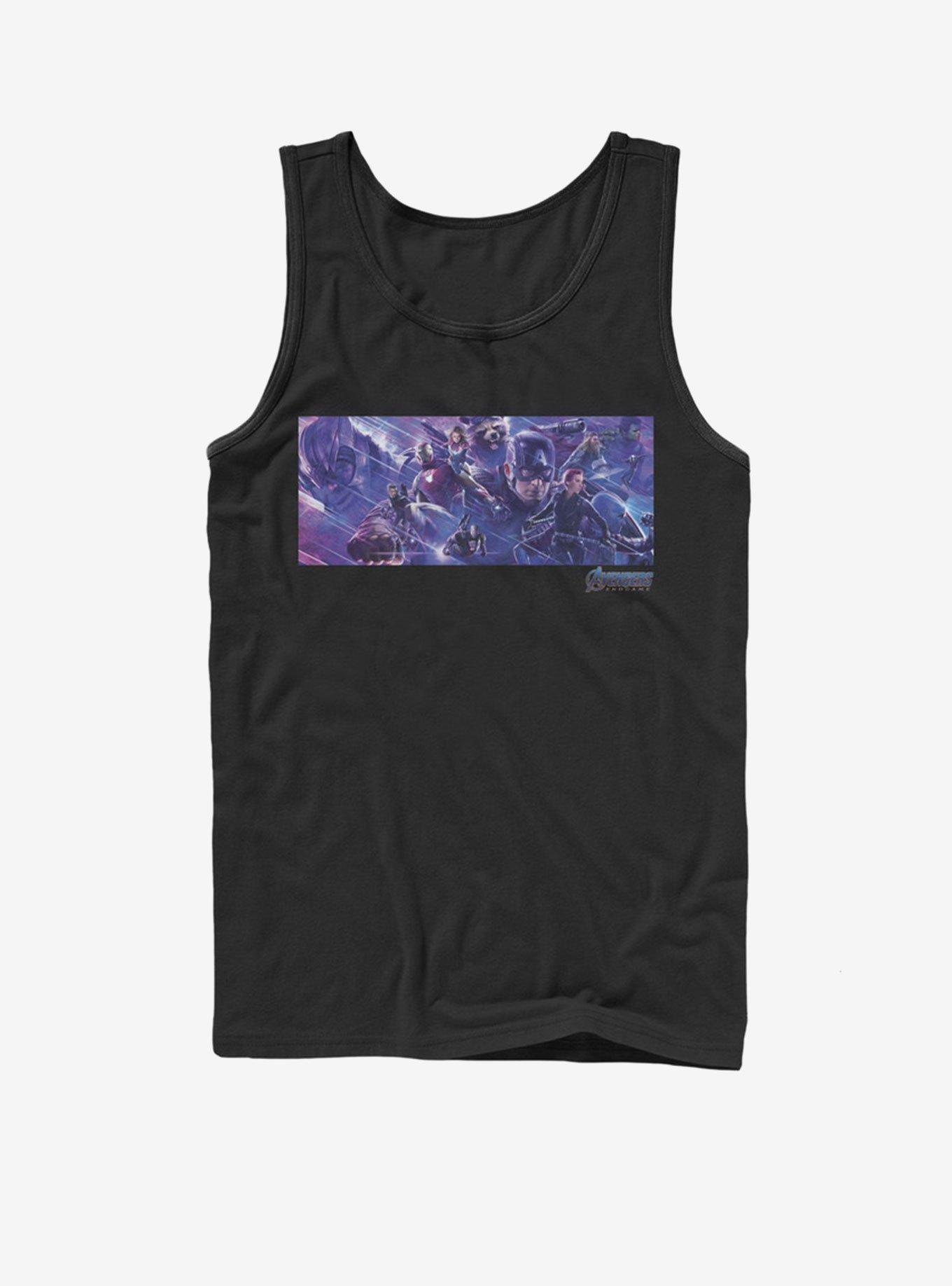 Marvel Avengers: Endgame Endgame Poster Tank, BLACK, hi-res