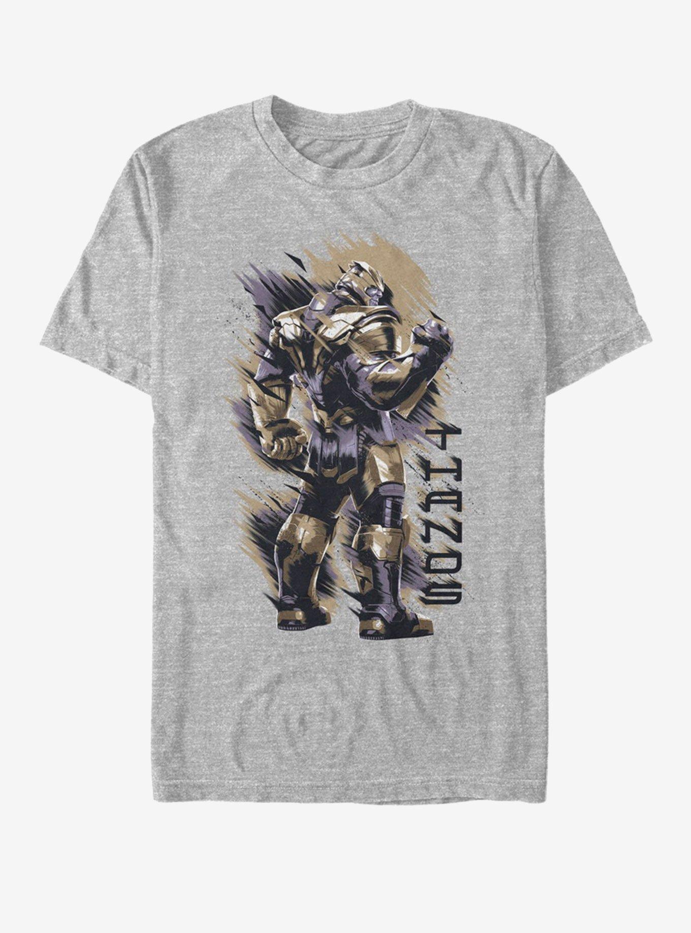 Marvel Avengers: Endgame Thanos Shoulder T-Shirt, , hi-res