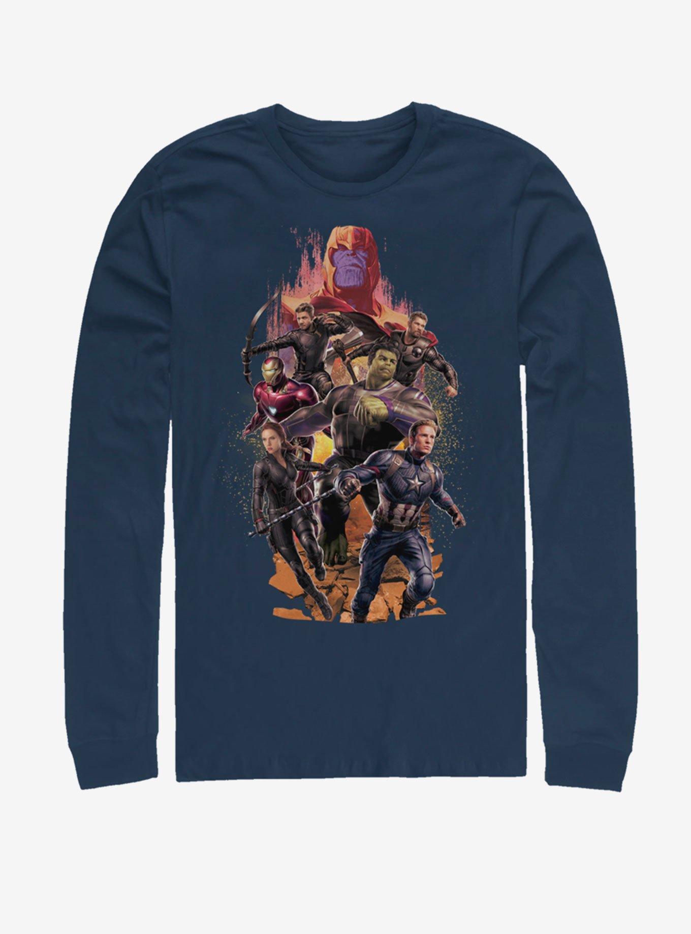 Marvel Avengers: Endgame Final Battle Long-Sleeve T-Shirt