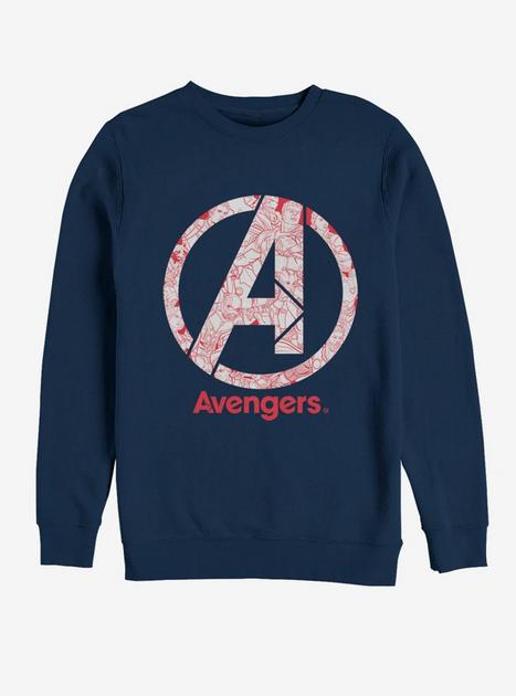 Avengers 2025 logo sweatshirt