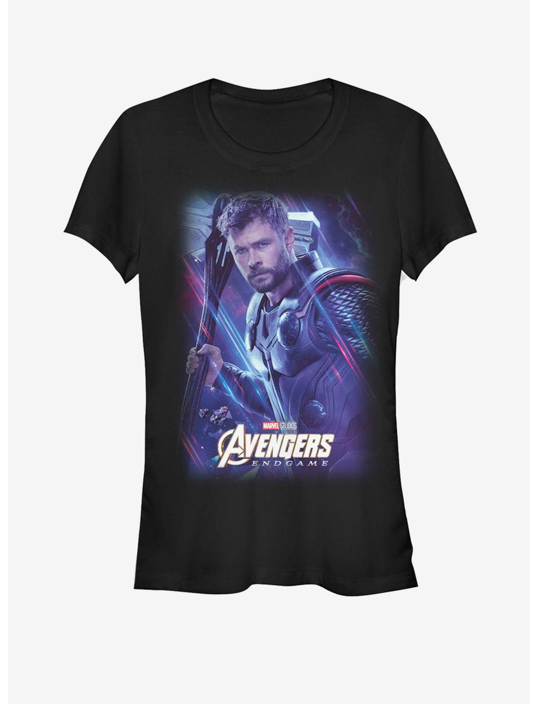 Marvel Avengers: Endgame Space Thor Girls T-Shirt, BLACK, hi-res