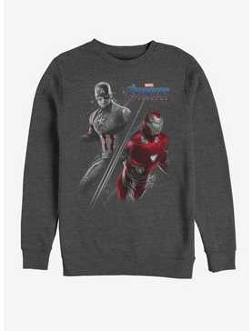 Marvel Avengers: Endgame Captain America and Iron Man Sweatshirt, , hi-res