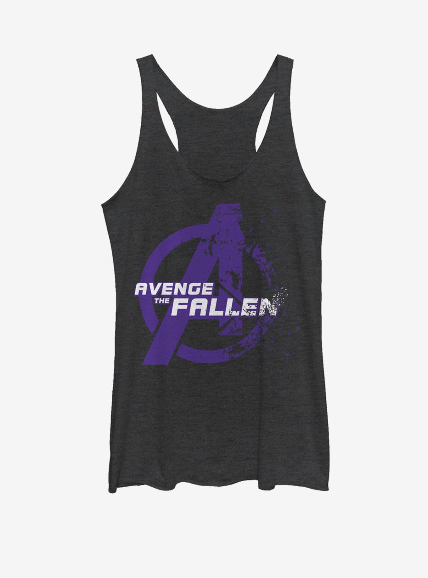 Marvel Avengers: Endgame Avenge Snap Girls Tank, BLK HTR, hi-res