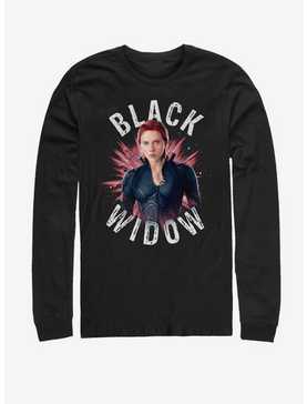 Marvel Avengers: Endgame Black Widow Burst Long-Sleeve T-Shirt, , hi-res