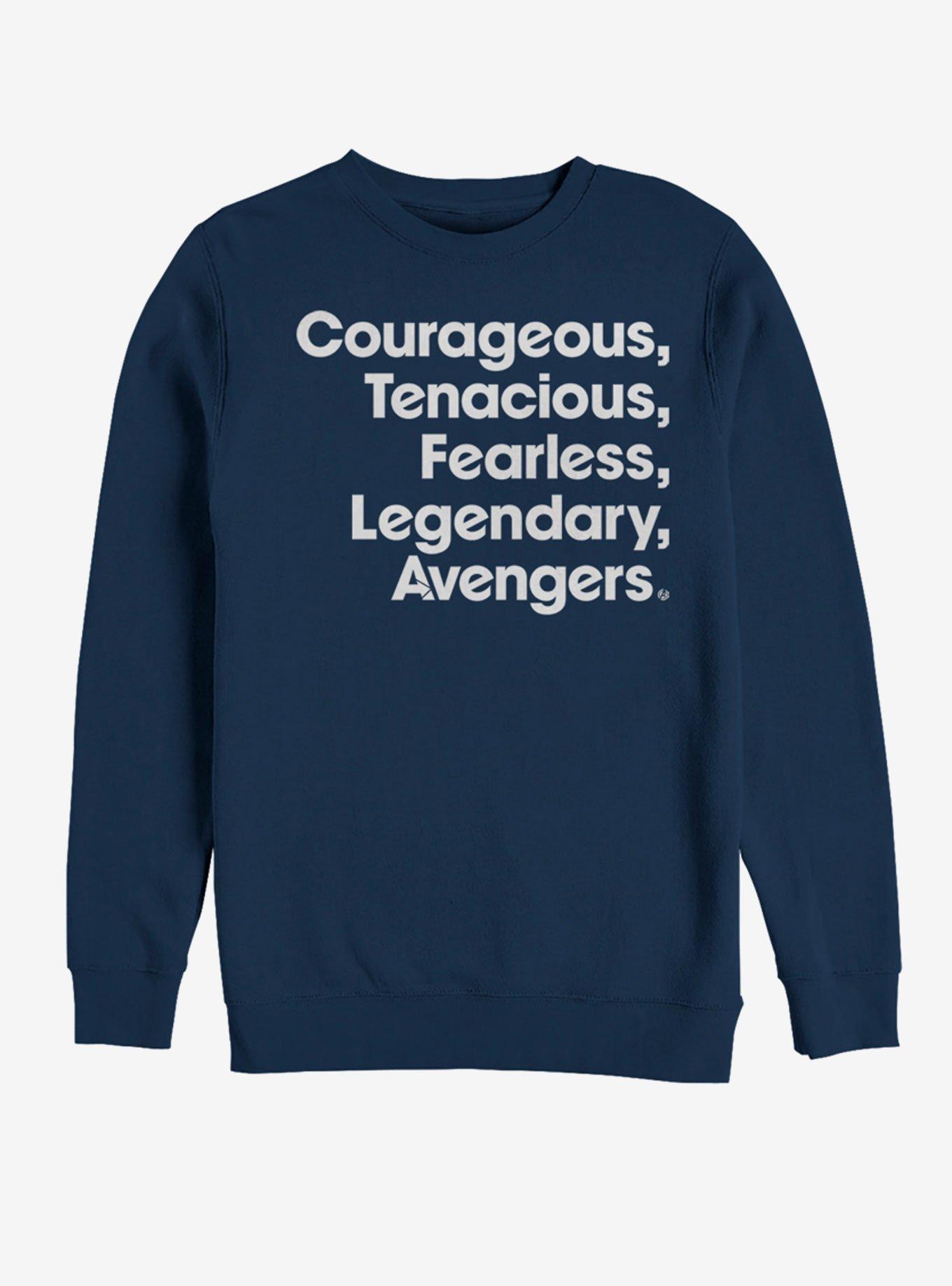 Marvel Avengers: Endgame Name List Sweatshirt, NAVY, hi-res