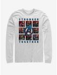 Marvel Avengers: Endgame Boxes Full of Avengers Long-Sleeve T-Shirt, WHITE, hi-res