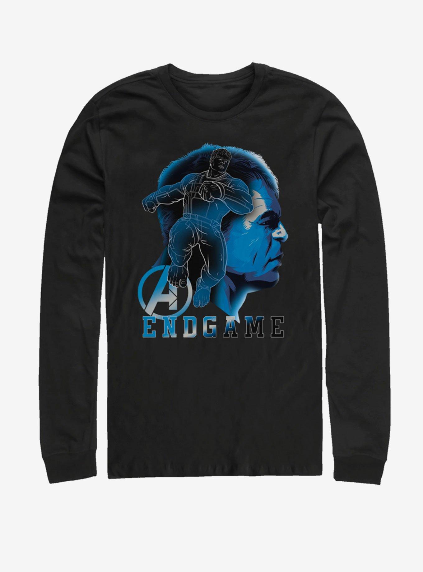 Marvel Avengers: Endgame Hulk Endgame Silhouette Long-Sleeve T-Shirt