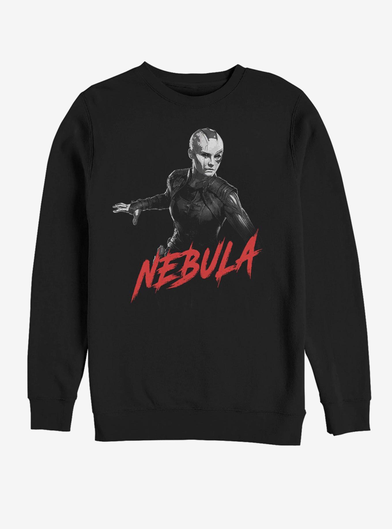 Marvel Avengers: Endgame High Contrast Nebula Sweatshirt, BLACK, hi-res