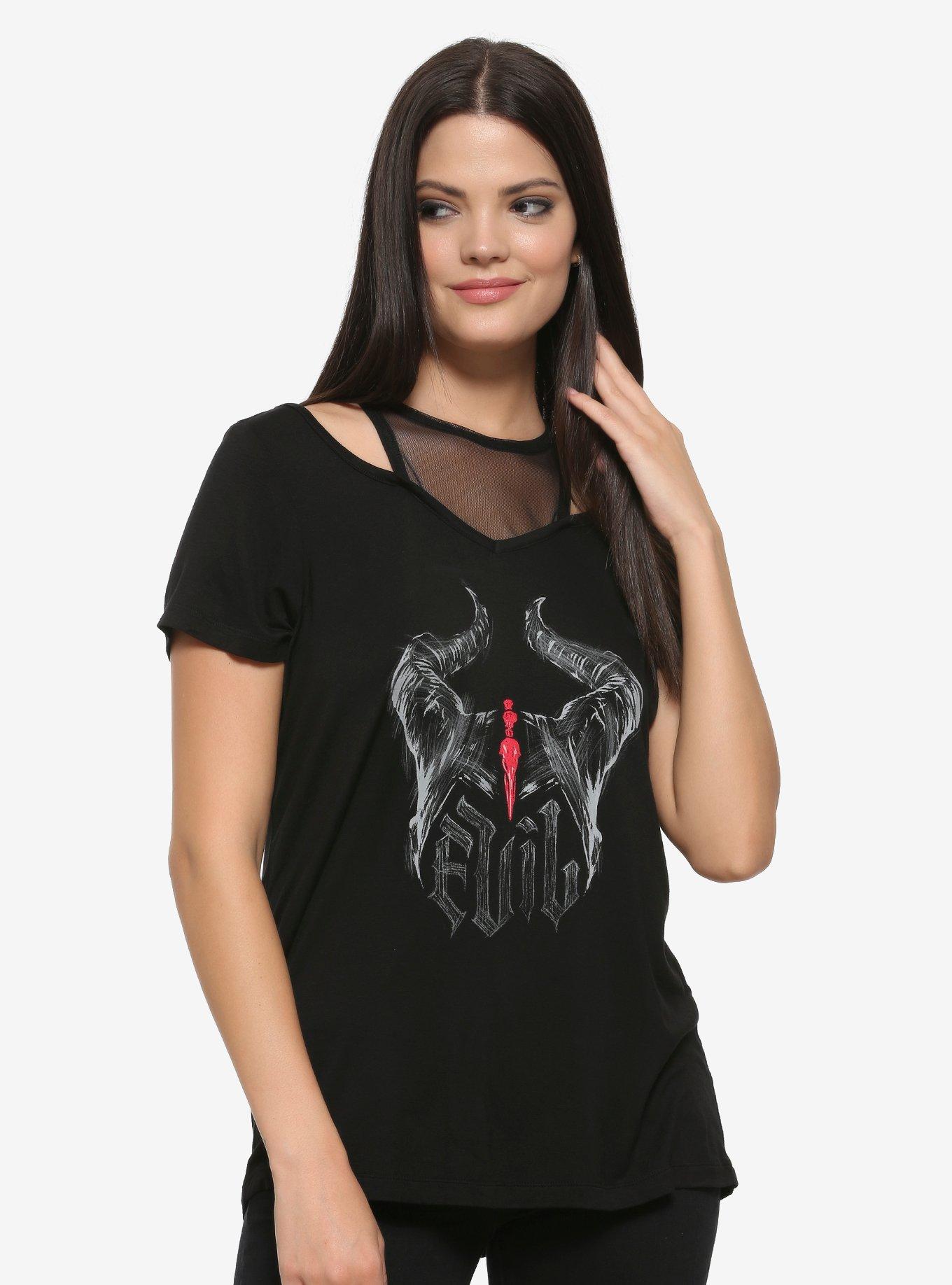 Her Universe Disney Maleficent: Mistress Of Evil Horns Top, MULTI, hi-res