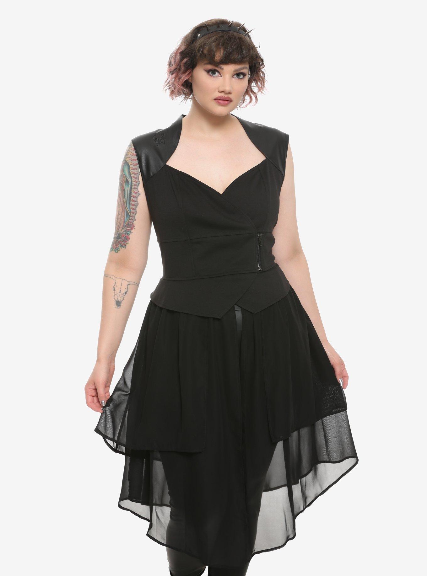 Her Universe Disney Maleficent: Mistress Of Evil Vest Plus Size, , hi-res