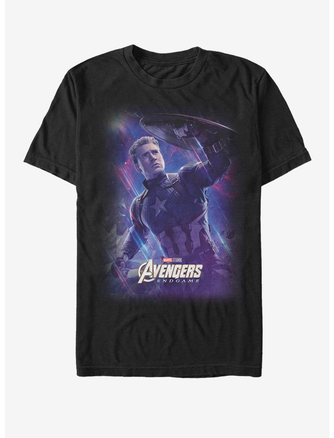 Marvel Avengers: Endgame Space Rogers T-Shirt, BLACK, hi-res