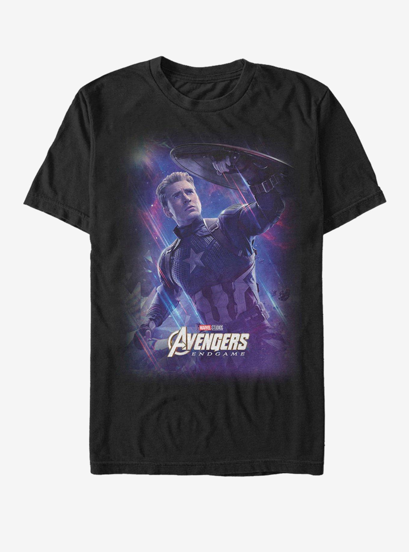 Marvel Avengers: Endgame Space Rogers T-Shirt, BLACK, hi-res