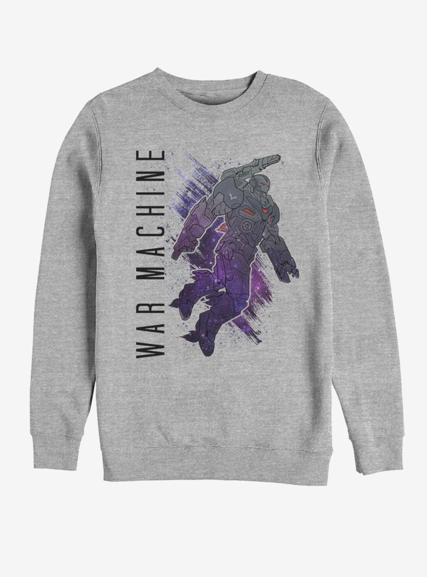 Marvel Avengers: Endgame War Machine Painted Sweatshirt, ATH HTR, hi-res