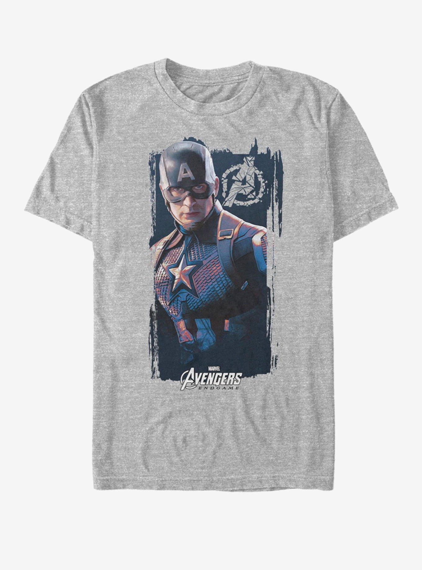 Marvel Avengers: Endgame Captain America Banner T-Shirt, , hi-res