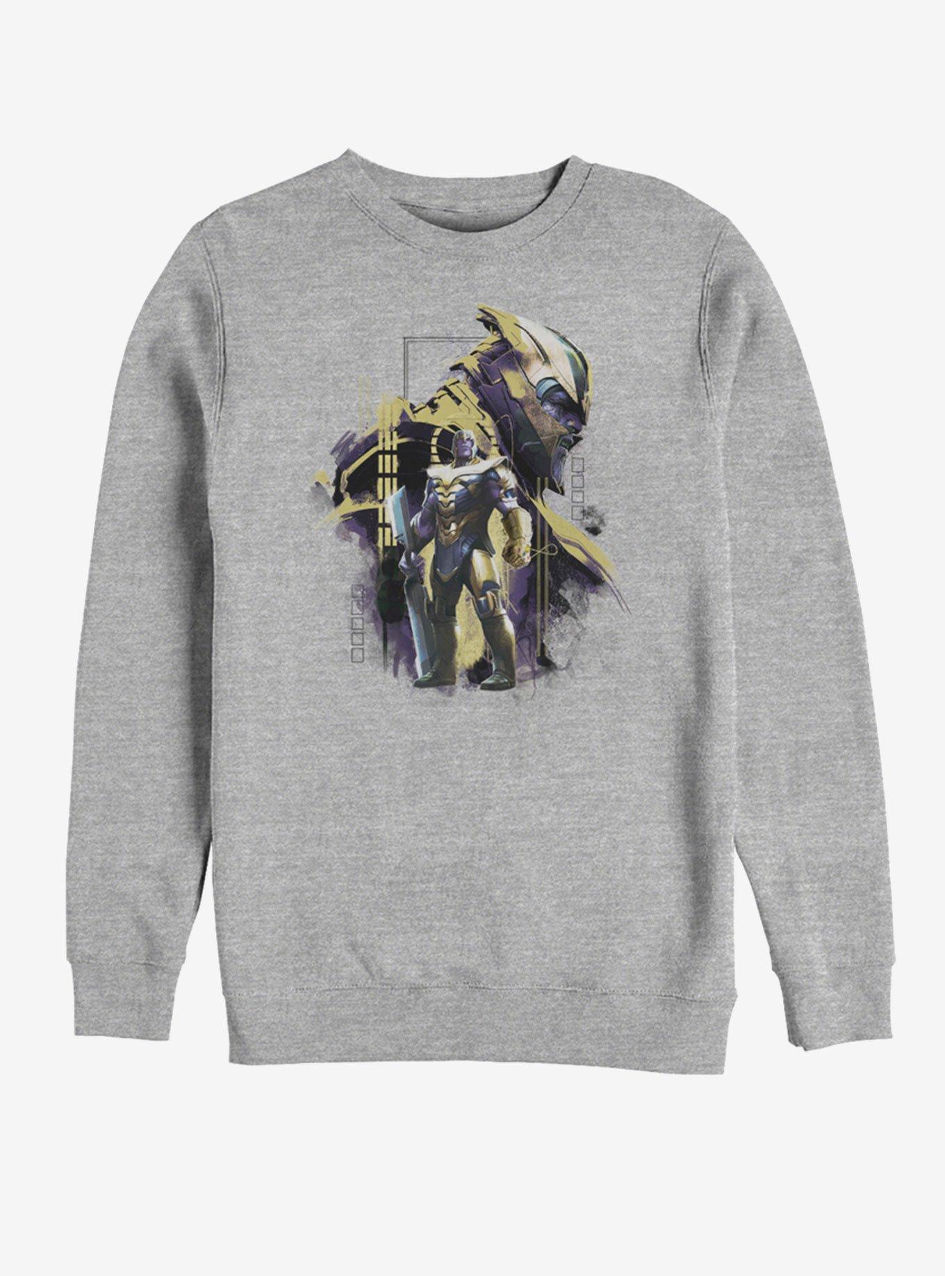 Marvel Avengers: Endgame Titan Frame Sweatshirt, ATH HTR, hi-res