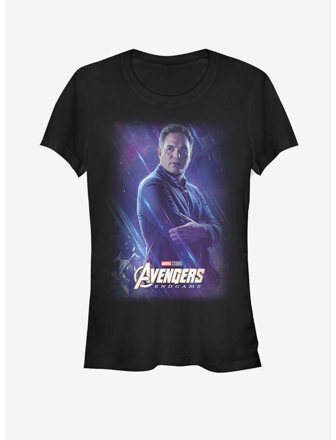 Marvel Avengers: Endgame Space Bruce Girls T-Shirt, BLACK, hi-res