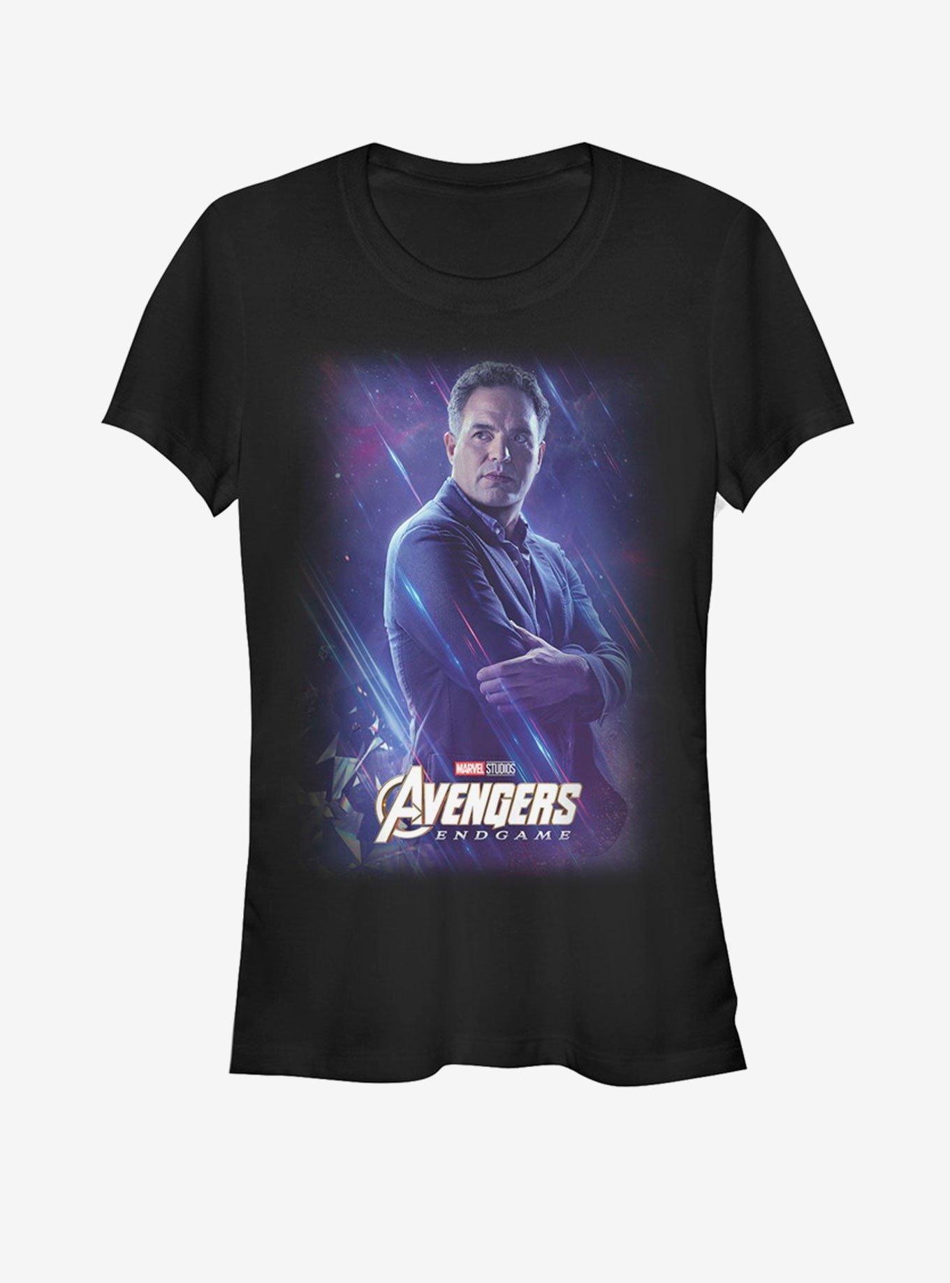 Marvel Avengers: Endgame Space Bruce Girls T-Shirt, BLACK, hi-res