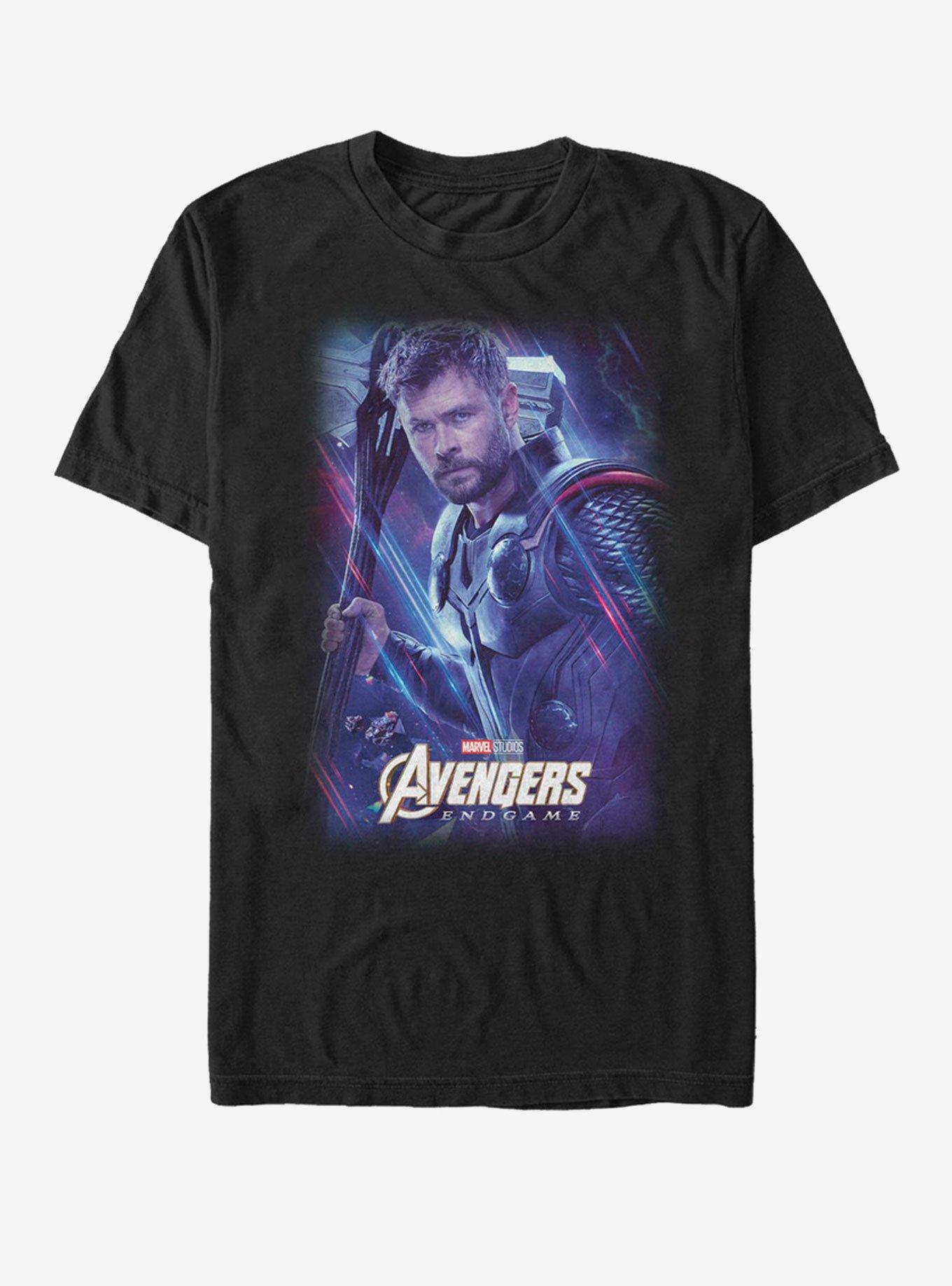 Marvel Avengers: Endgame Space Thor T-Shirt, BLACK, hi-res