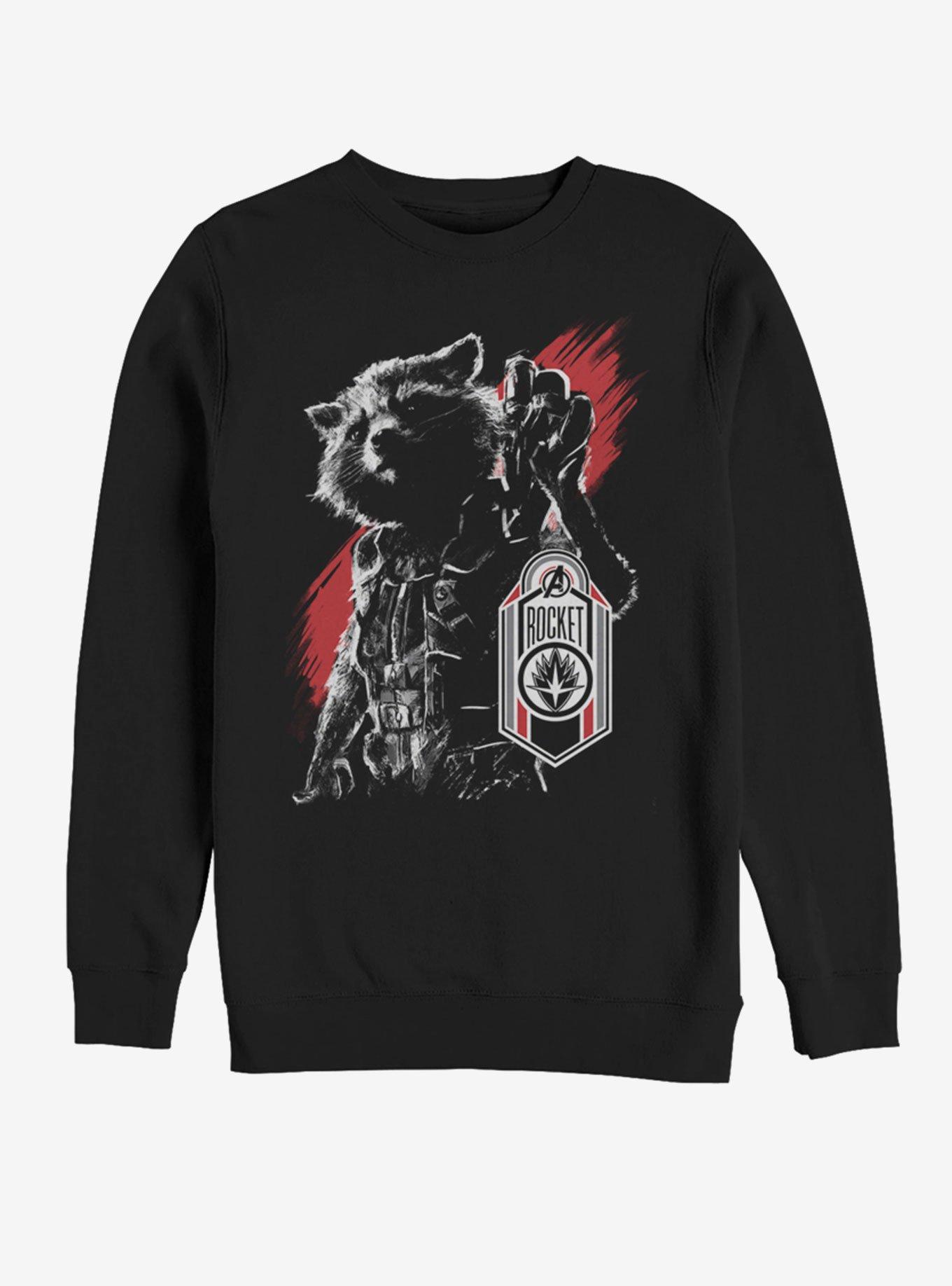 Marvel Avengers: Endgame Rocket Tag Sweatshirt, , hi-res
